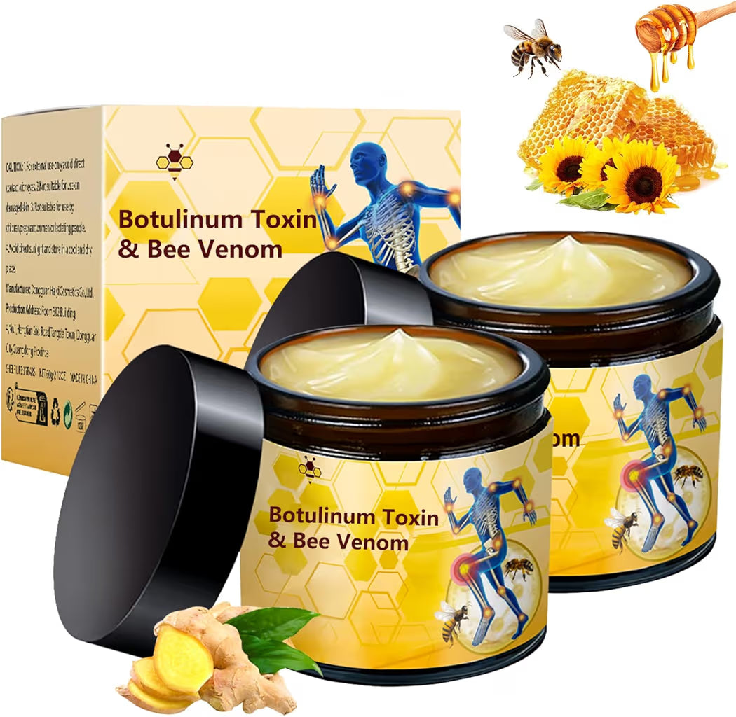 Bee Venom Ultra Strength Pain Relief Cream 100gram (Pack of 2)