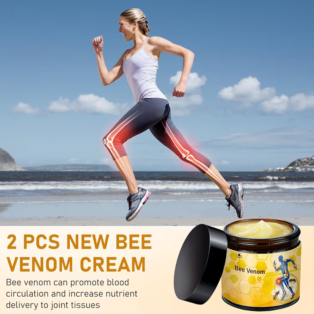 Bee Venom Ultra Strength Pain Relief Cream 100gram (Pack of 2)